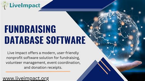 fundraising event management software|fundraising database software.